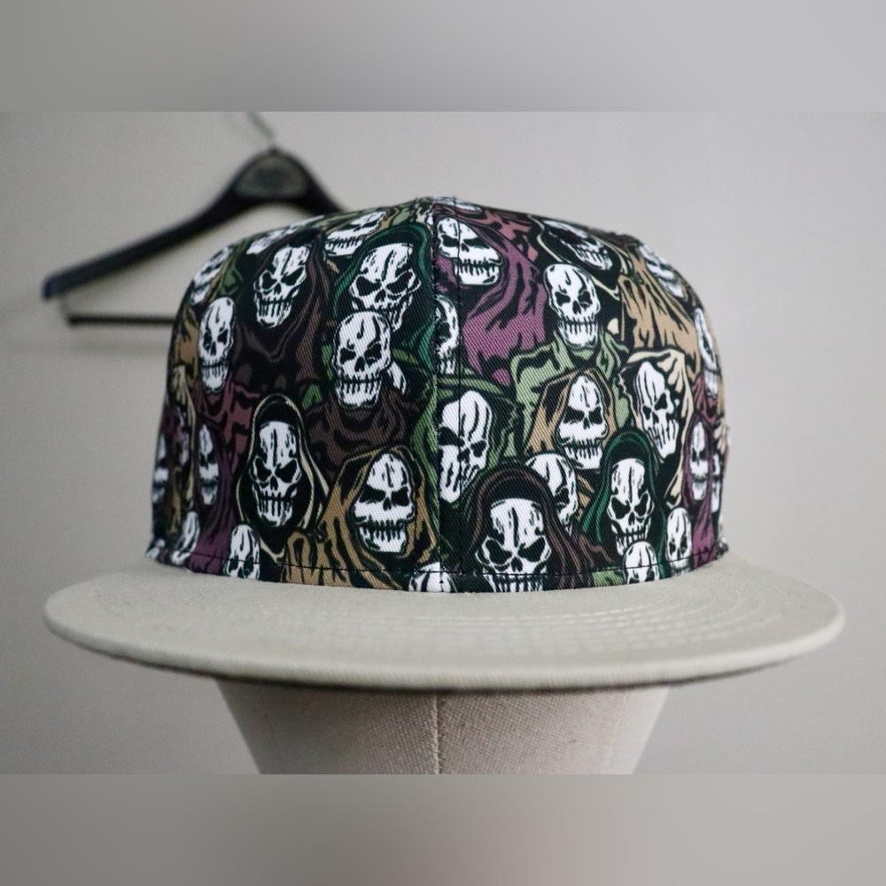 Watson Studios Multicolor Skull Pattern Hat - image 1